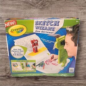 Crayola Sketch Wizard Draw Anything Set New with Damaged Box